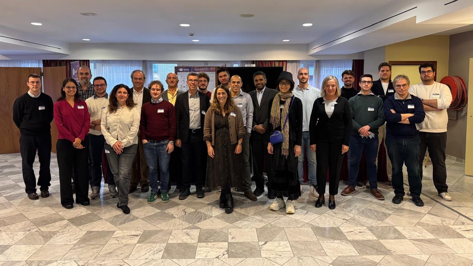 TaRDIS partners at the Swarm Workshop